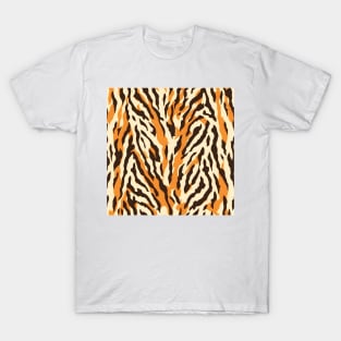 Animal Prints Tiger Pattern 2 T-Shirt